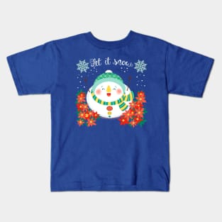 let it snow Kids T-Shirt